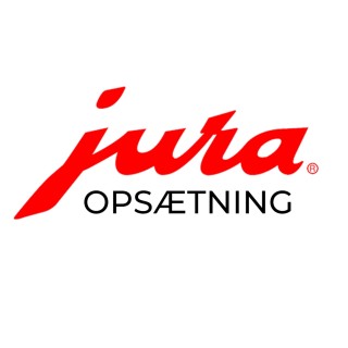 Setup of Jura commercial machine