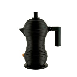 Alessi Pulcina 1-Cup Espresso Pot Black