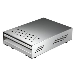 House of Barista Knockbox with drawer Stainless Steel 35 x 25 cm