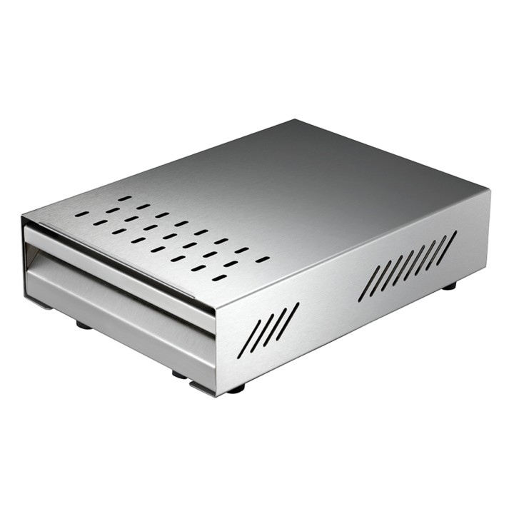 House of Barista Knockbox with drawer Stainless Steel 35 x 25 cm