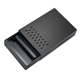 House of Barista Knockbox with drawer Black 35 x 25 cm