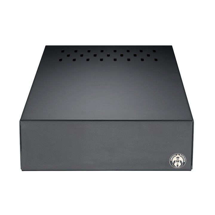 House of Barista Knockbox with drawer Black 35 x 25 cm