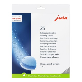 Jura 3-Phase Cleaning Tablets 25 pcs