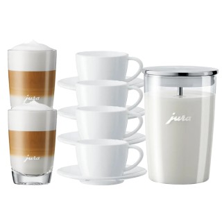 Jura Milk container incl. cups & glasses 6 pcs