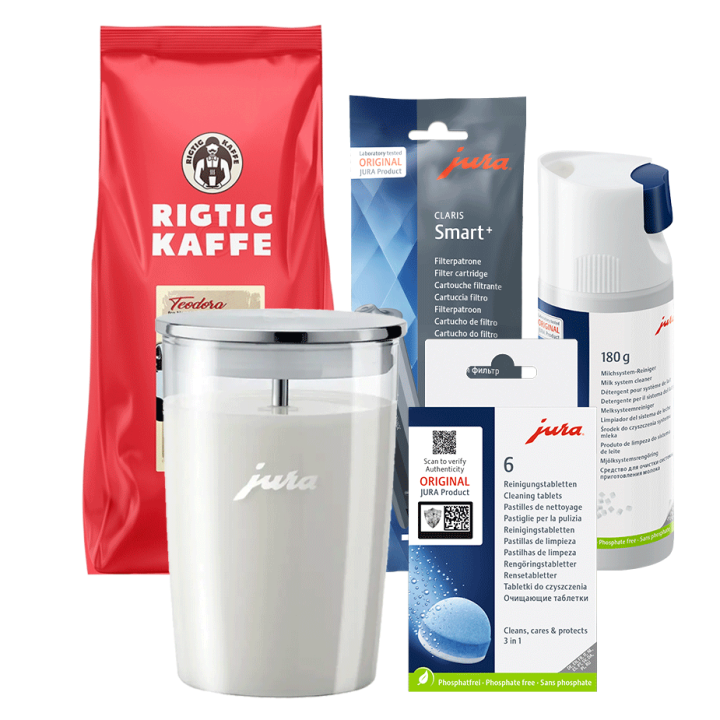 Jura Care pack - Claris Smart incl. milk container & coffee