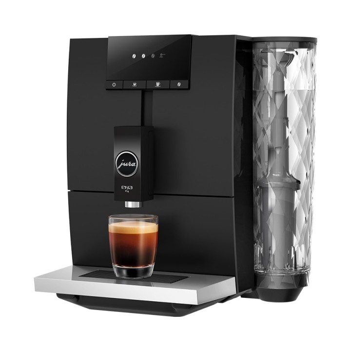 Jura ENA 4 (EB) 2023 Full Metropolitan Black Espresso Machine Incl. Starter Pack
