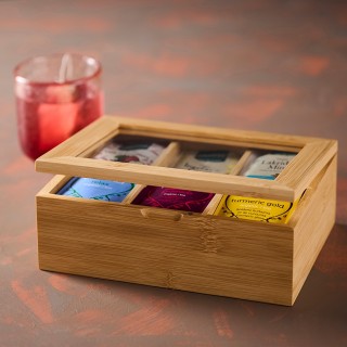 DAY Useful Everyday Bamboo tea box with lid