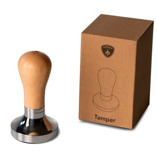 Eureka Tamper Adjustable Brown 58 mm