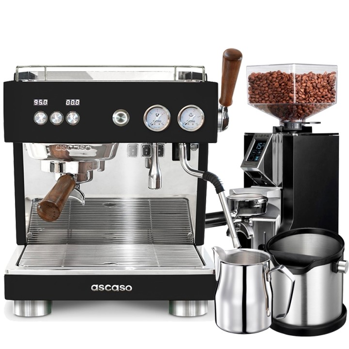 Ascaso Baby T Plus Black - Professional Espresso Machine