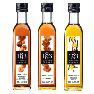 Routin 1883 Pack 3 x 25 cl Syrup incl. Pump