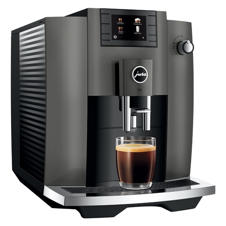 Jura E6 (EC) Dark Inox Espresso Machine Incl. Starter Pack
