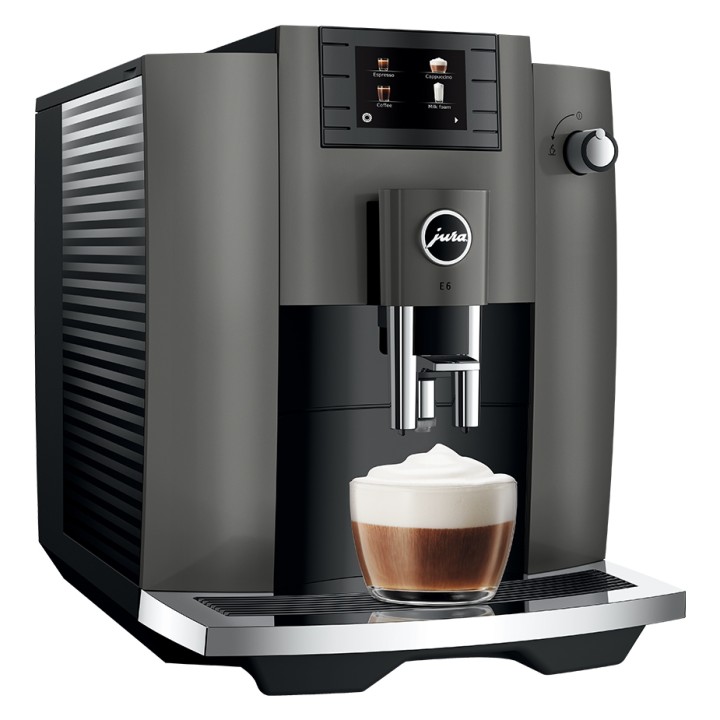Jura E6 (EC) Dark Inox Espresso Machine Incl. Starter Pack