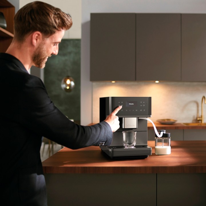 Miele CM 6560 MilkPerfection Graphite Grey Espresso Machine