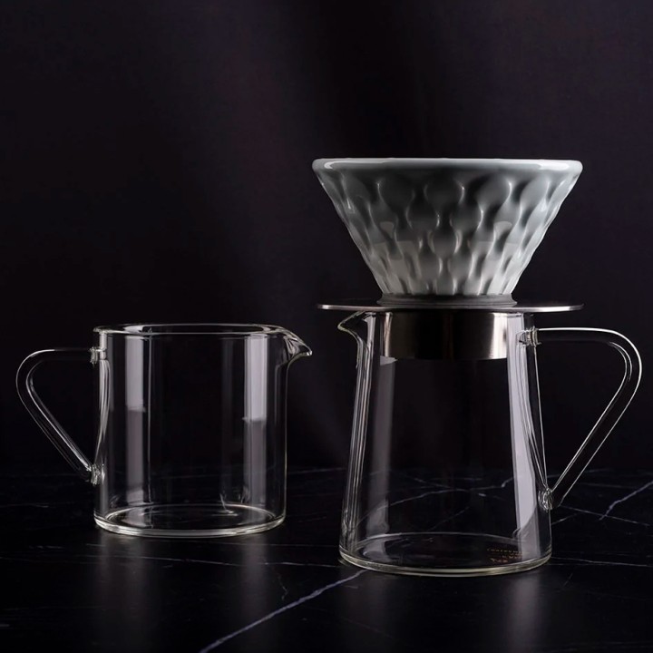 Loveramics Brewers Mellow Dripper Celadon Blue 2-Cup.