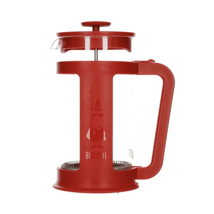 Bialetti Smart 3-Cup French Press Red