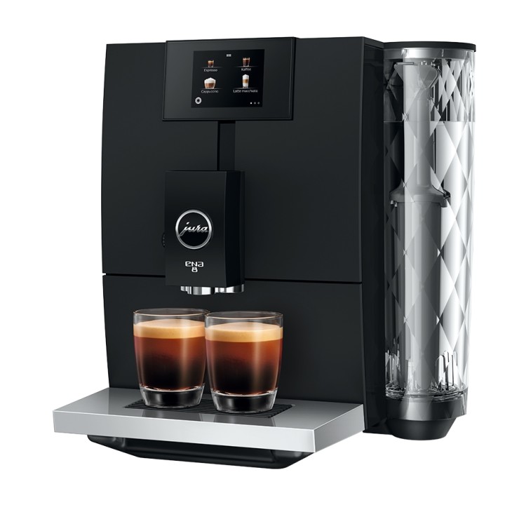 Jura ENA 8 (EC) Full Metropolitan Black Espresso machine Incl. starter pack (Danish language)