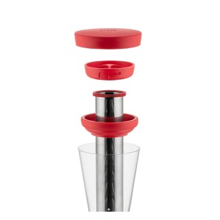 Alessi Mazagran Iced Coffee Maker 0.9 L Red