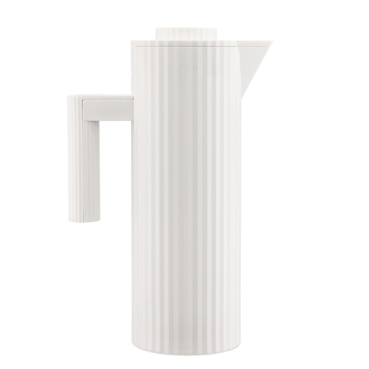 Alessi Plissé Thermal Carafe 1L White