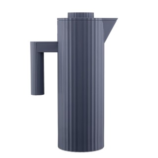 Alessi Plissé Thermal carafe 1L Gray