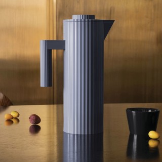 Alessi Plissé Thermal carafe 1L Gray