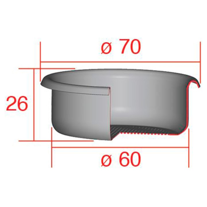 Nanotech 2-cup filter basket - 20 grams