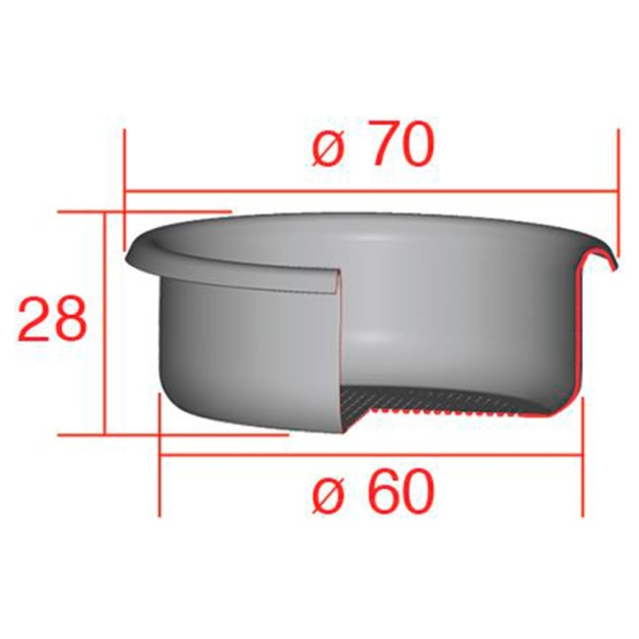 Nanotech filter basket 2-cup - 22 grams