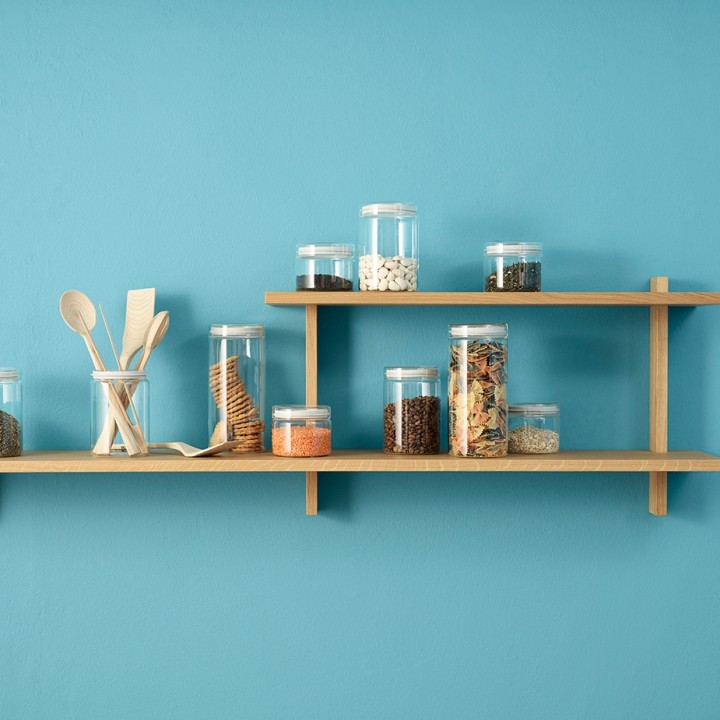 RIG-TIG Store-It Storage Jar 0.5 L Gray