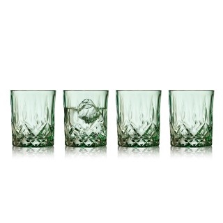Lyngby Sorrento whisky glass 32 cl 4 pcs green
