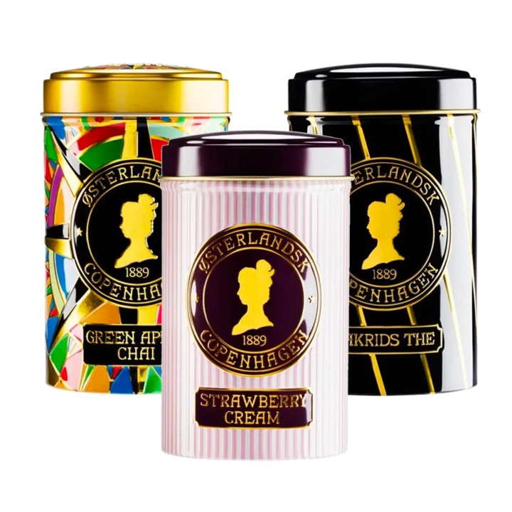 Østerlandsk Thehus Mix 3 x 125g Stawberry, Licorice & Green Apple Chai