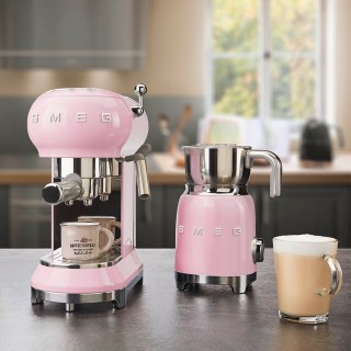 Smeg MFF01PKEU Milk Frother Pink