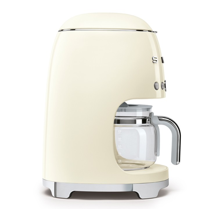 Smeg DCF02CREU Drip Coffee Machine Cream