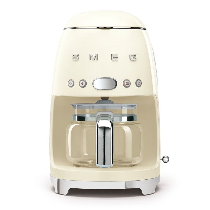 Smeg DCF02CREU Drip Coffee Machine Cream