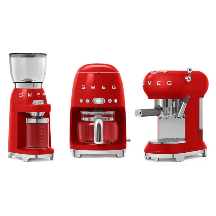 Smeg DCF02RDEU Drip Coffee Maker Red