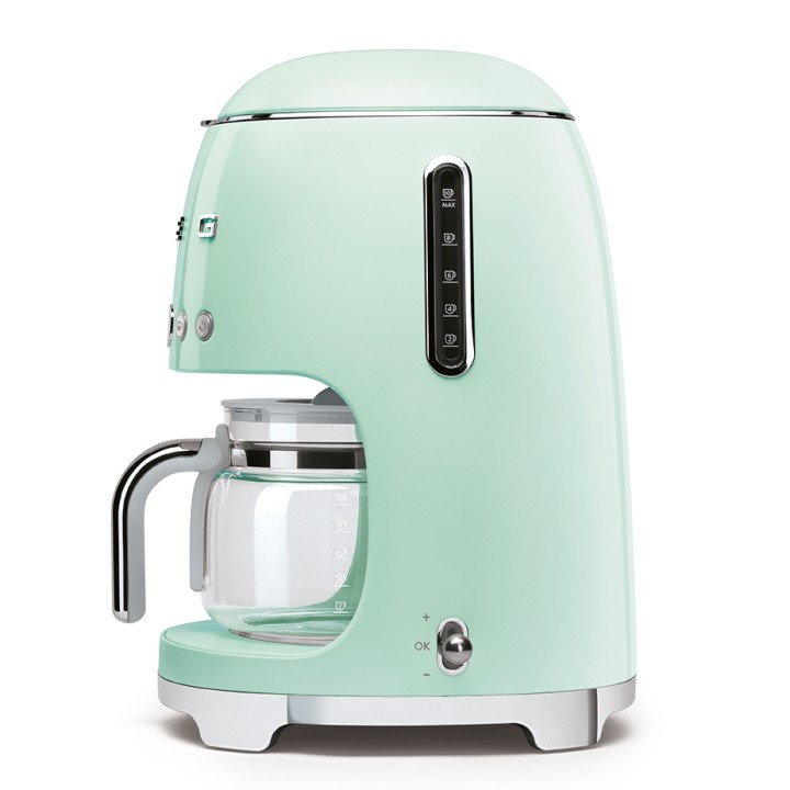 Smeg DCF02PGEU Drip Coffee Maker Pastel Green