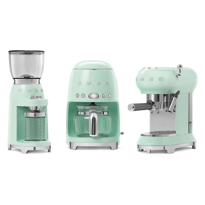 Smeg DCF02PGEU Drip Coffee Maker Pastel Green