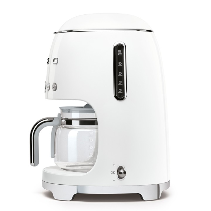 Smeg DCF02WHEU Drip Coffee Maker White