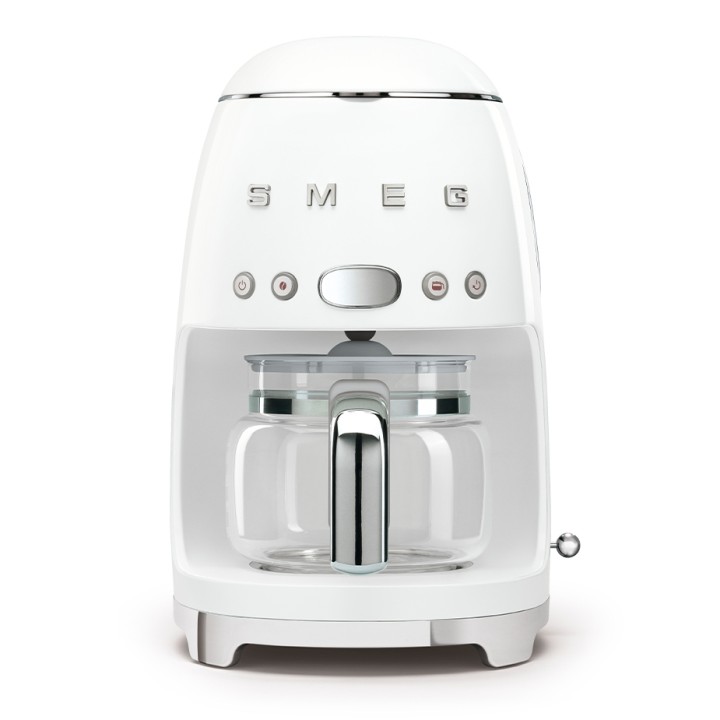 Smeg DCF02WHEU Drip Coffee Maker White