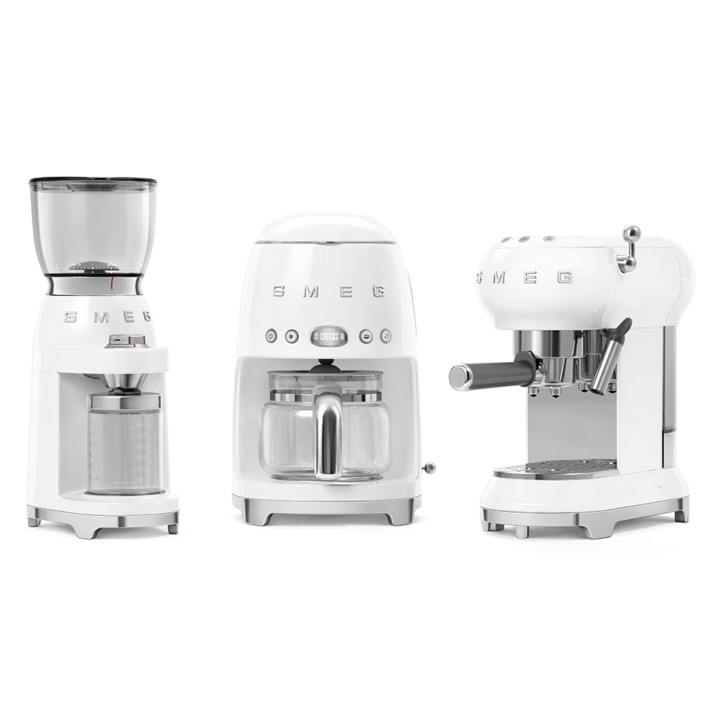 Smeg DCF02WHEU Drip Coffee Maker White
