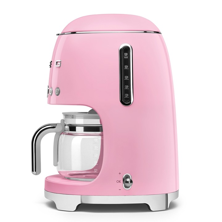 Smeg DCF02PKEU Drip Coffee Maker Pink