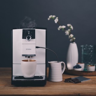 Nivona NICR 796 White Espresso Machine Incl. 4.2 kg Rigtig Kaffe