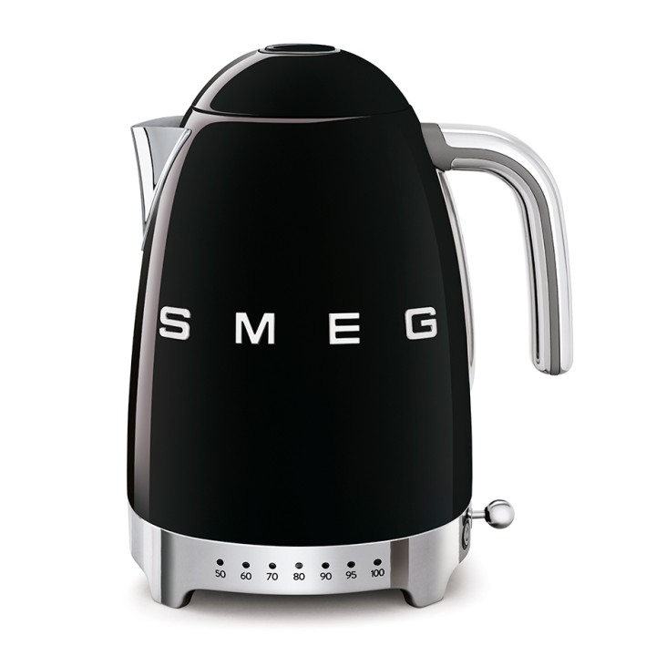 Smeg KLF04BLEU Electric kettle with temperature control 1.7L Black