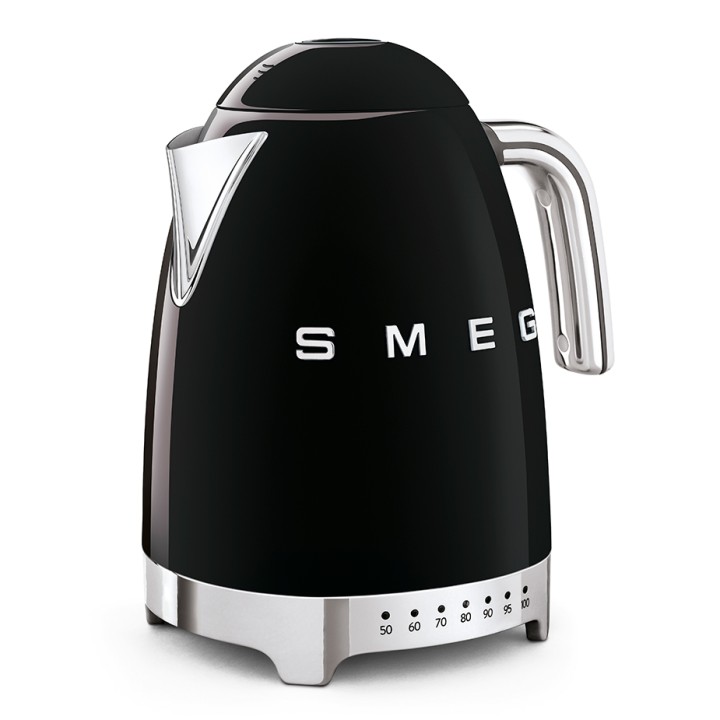 Smeg KLF04BLEU Electric kettle with temperature control 1.7L Black