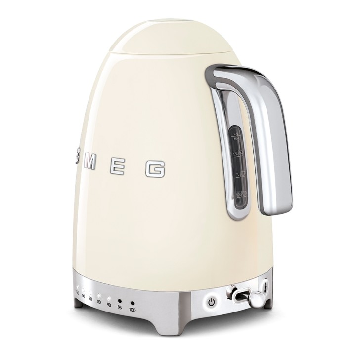 Smeg KLF04CREU Electric kettle with temperature control 1.7L Cream