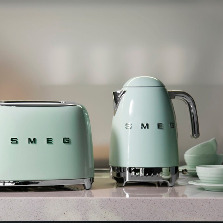 Smeg KLF04PGEU Electric kettle with temperature control 1.7L Pastel green