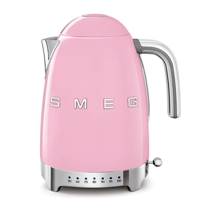 Smeg KLF04PKEU Electric kettle with temperature control 1.7 L Pink