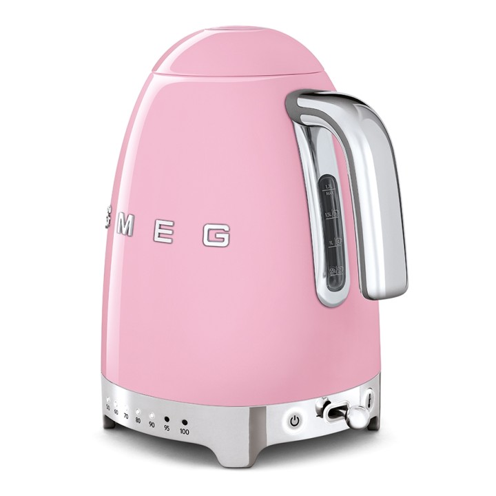 Smeg KLF04PKEU Electric kettle with temperature control 1.7 L Pink