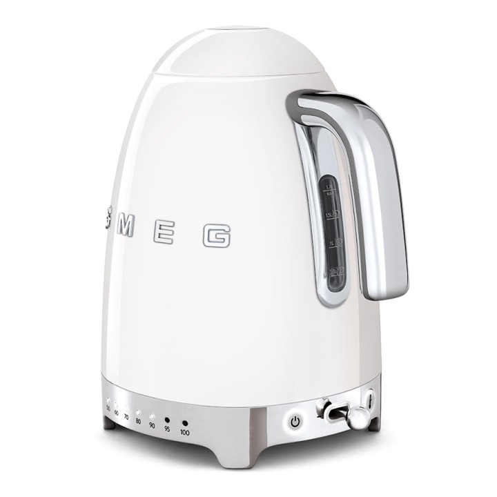 Smeg KLF04WHEU Electric kettle with temperature control 1.7L White