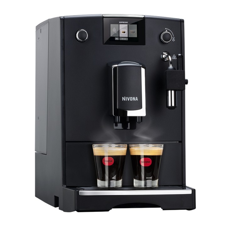 Nivona NICR 550 Matte Black Espresso Machine Incl. 4.2 kg Rigtig Kaffe
