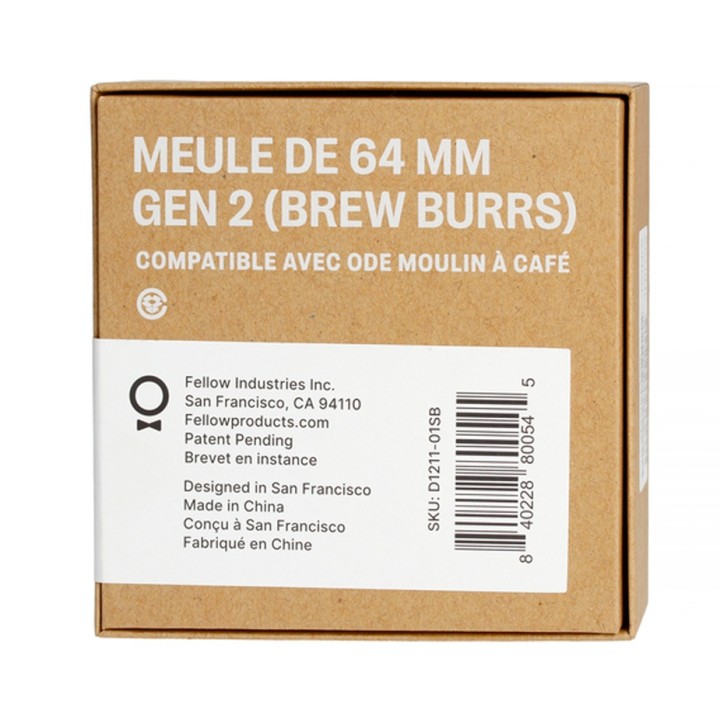 Fellow Ode Brew Burrs - Upgrade Knives for Gen 1.1