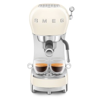 Smeg ECF02CREU Espresso machine Cream